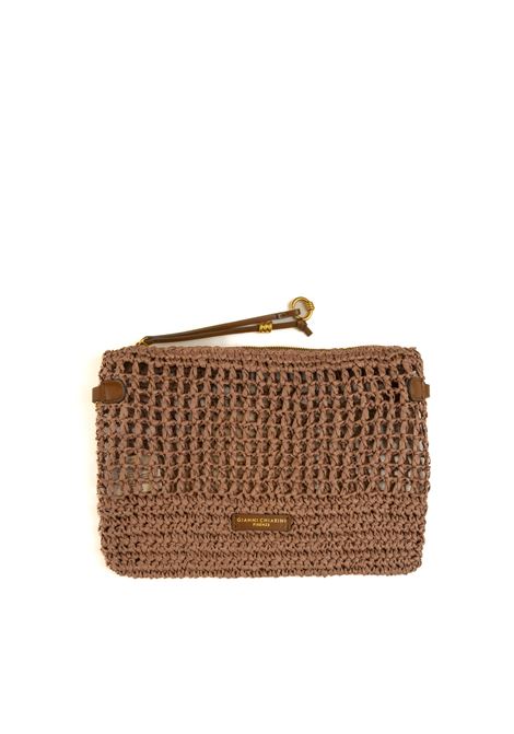 antique pink mini nefeli bag GIANNI CHIARINI | 11950NEFELI-7752